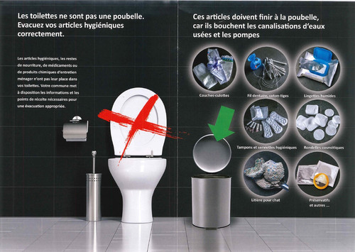 Les déchets à ne surtout pas jeter dans les toilettes - Actualité
